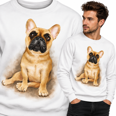BLUZA ZWIERZĘTA  BOSTON TERRIER